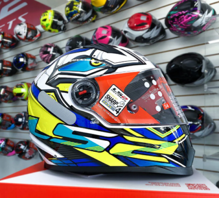 Capacete LS2 FF358 Xdron - Branco/Azul