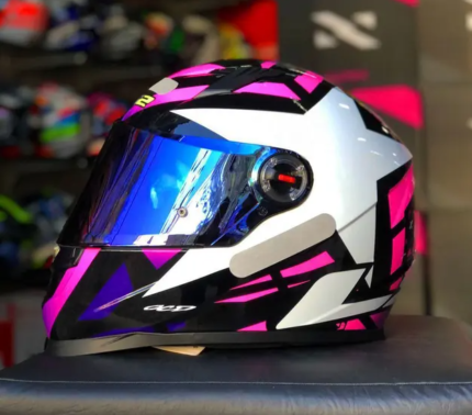 Capacete LS2 FF358 Starwar - Preto/Rosa