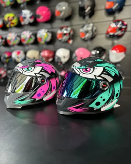 COMBO CASAL LS2 FF358 TRIBAL